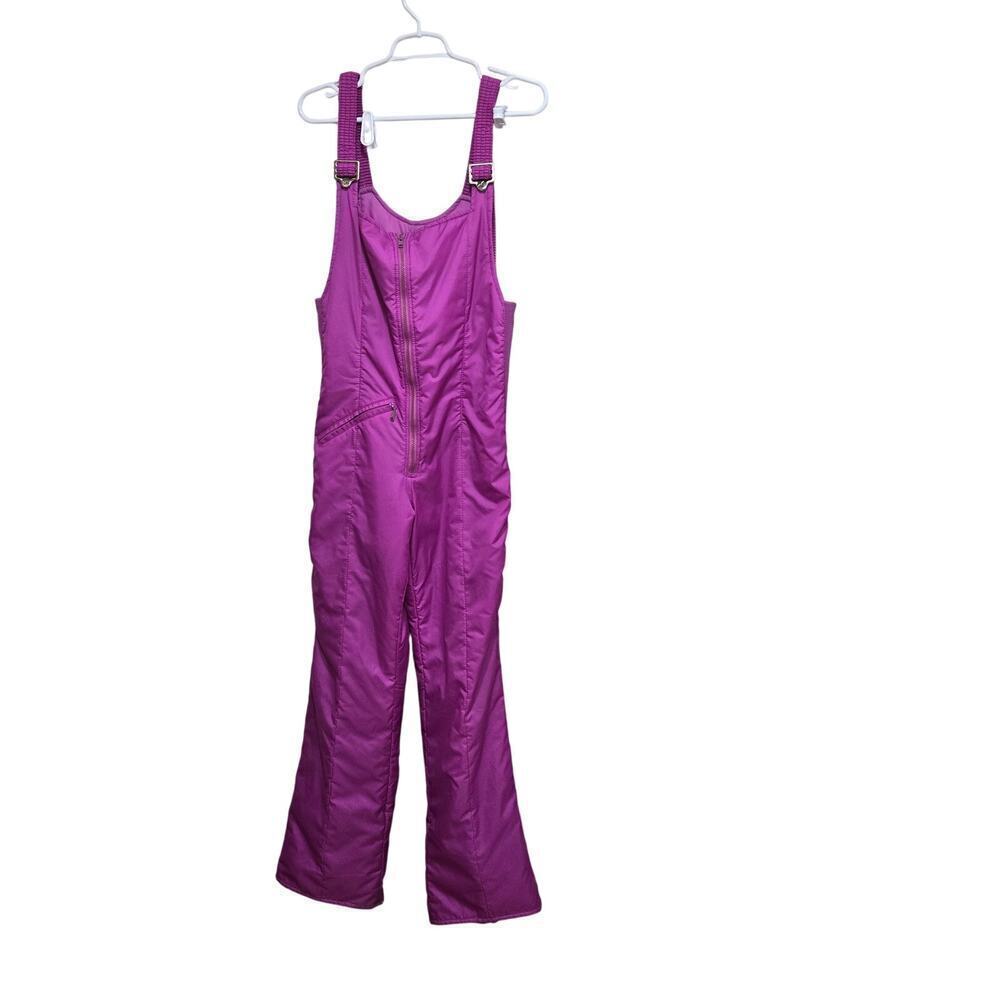 Obermeyer Vintage Pink Ski Bib Snowsuit Women's 14